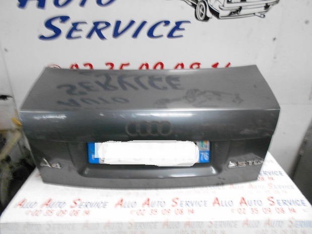 Malle 
AUDI A4(2)(8E) phase 1
An de 09.2001 à 08.2002

Insigne manquant

Frais de Port sur devis