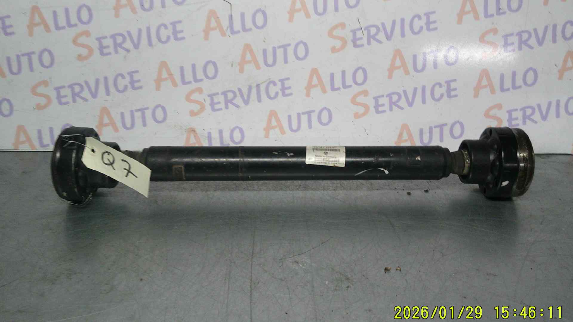 Cardan gauche 
AUDI Q7 1
PHASE 1 3.0 TDI TURBO QUATTRO 4X4

ANNE 23/05/2006

