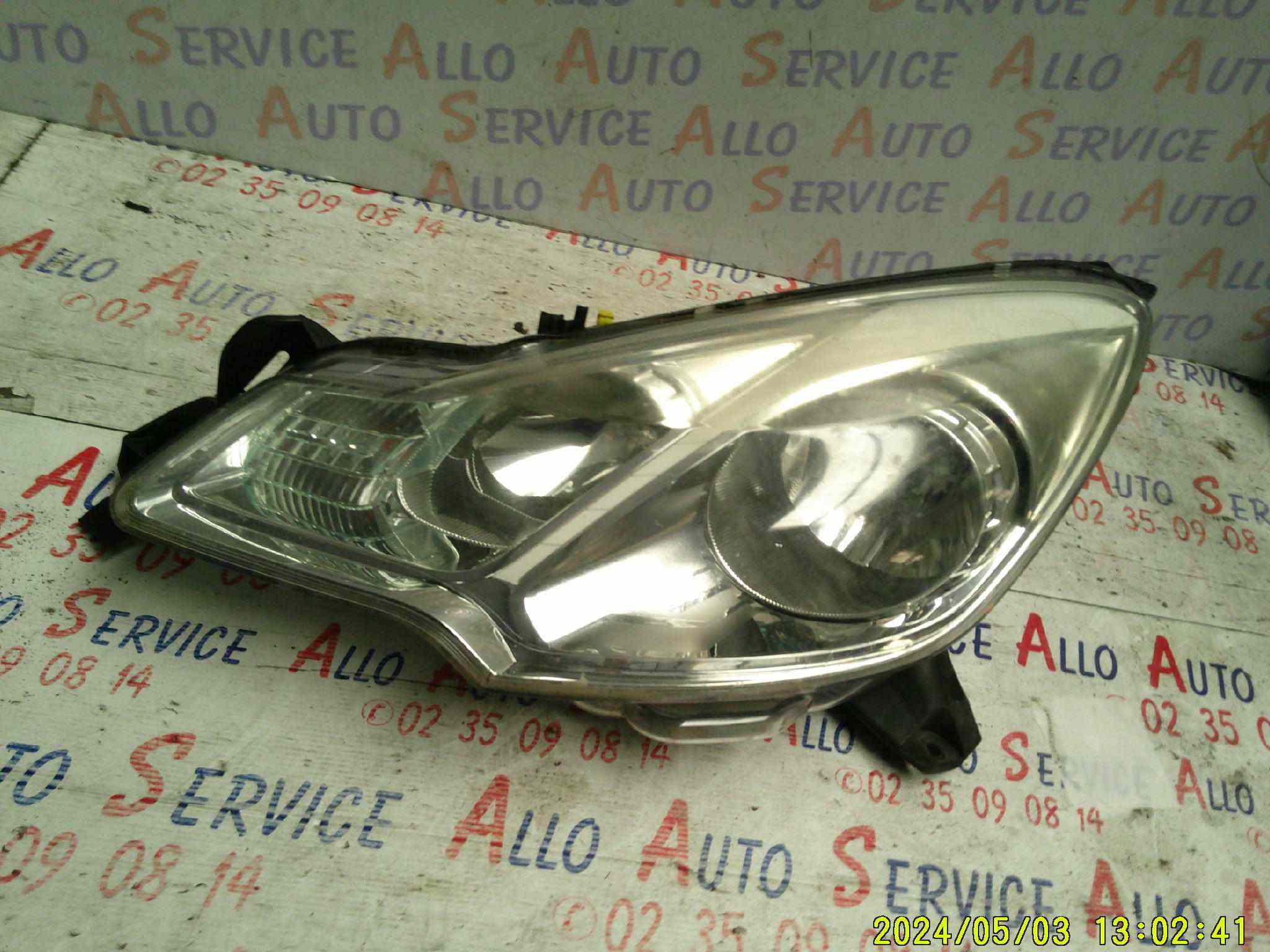 Optique Gauche
CITROEN C3 2 phase 1

