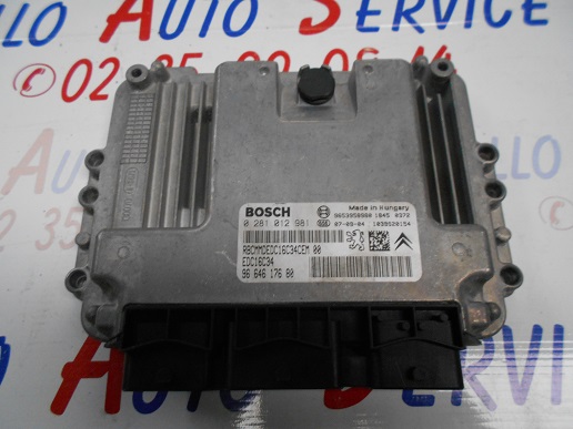 Calculateur 
CITROEN C4 1.6 HDI 16V 110CV
An 01.2007 - 10.2013

Bosch 0281 012 981
9664617680
