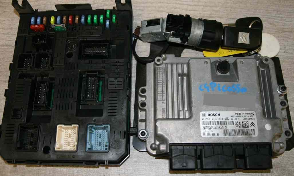 Kit de demarrage CITROEN Grand C4 picasso 1 1.6HDi 16V 110ch
06.2010

Comprenant :

2 clés+ transpondeur+ neiman

Calculateur Bosch
0281013334
9666986680

Bsi 
9664059080 02