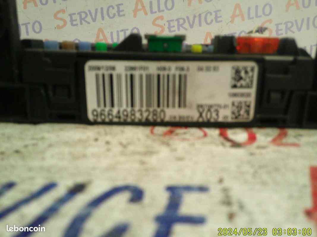 Citroën C3  unités de commande / modules 9664983280

