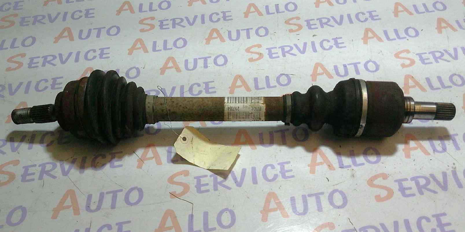 Cardan Gauche CITROEN C4 1 PHASE 1 
ANNEE 25/10/2005

