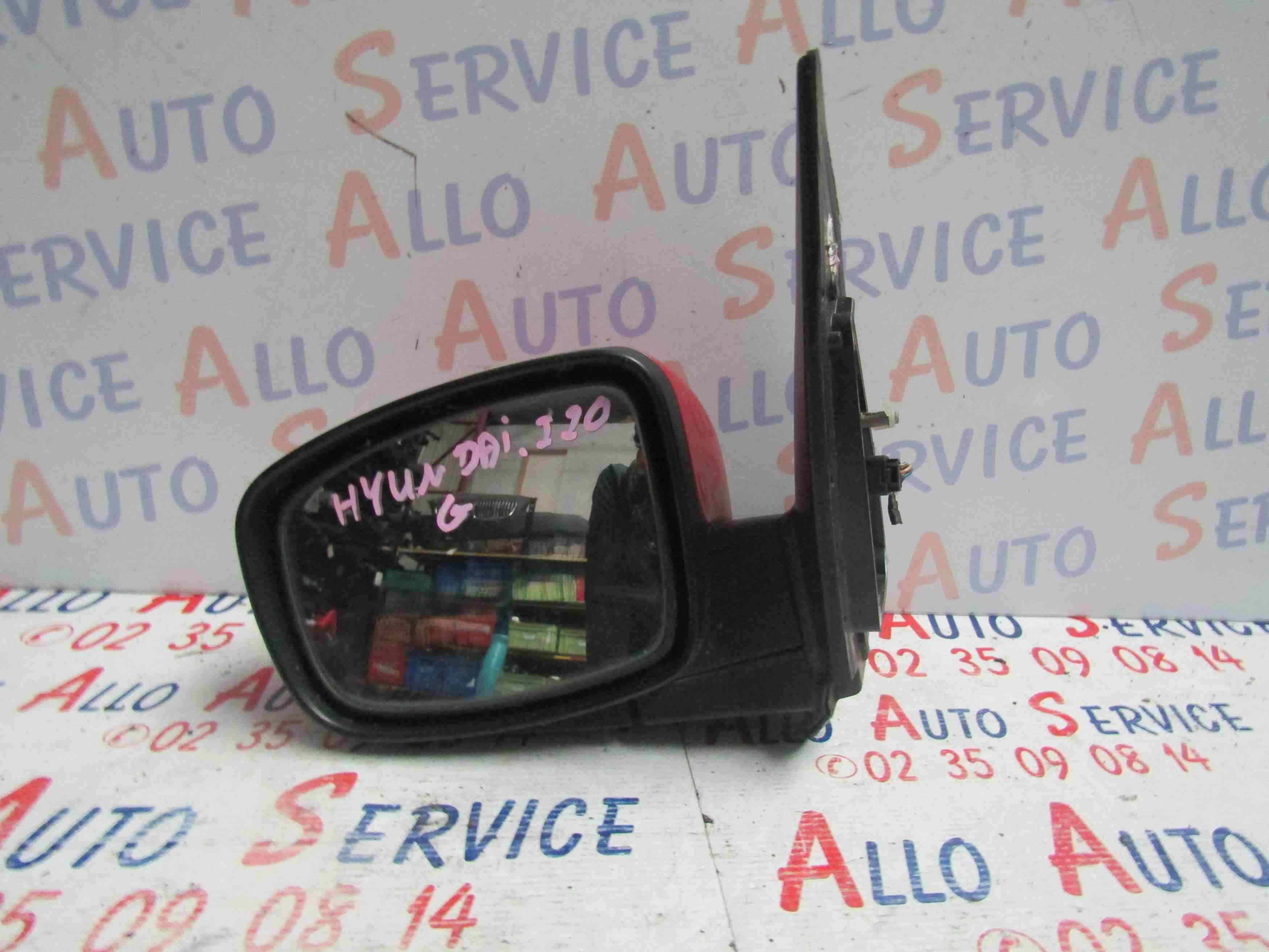 Retro Electrique Gauche
HYUNDAI i10 1 Phase 1

Couleur: Rouge Foncé
07.2009
Frais de port sur devis

