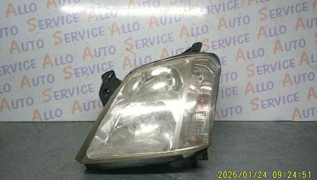 optique Avant DROIT 
OPEL Meriva

année 19/01/2010
OPEL MERIVA I (A) PHASE 2/ 1.3CDTI 
année 19/01/2010
