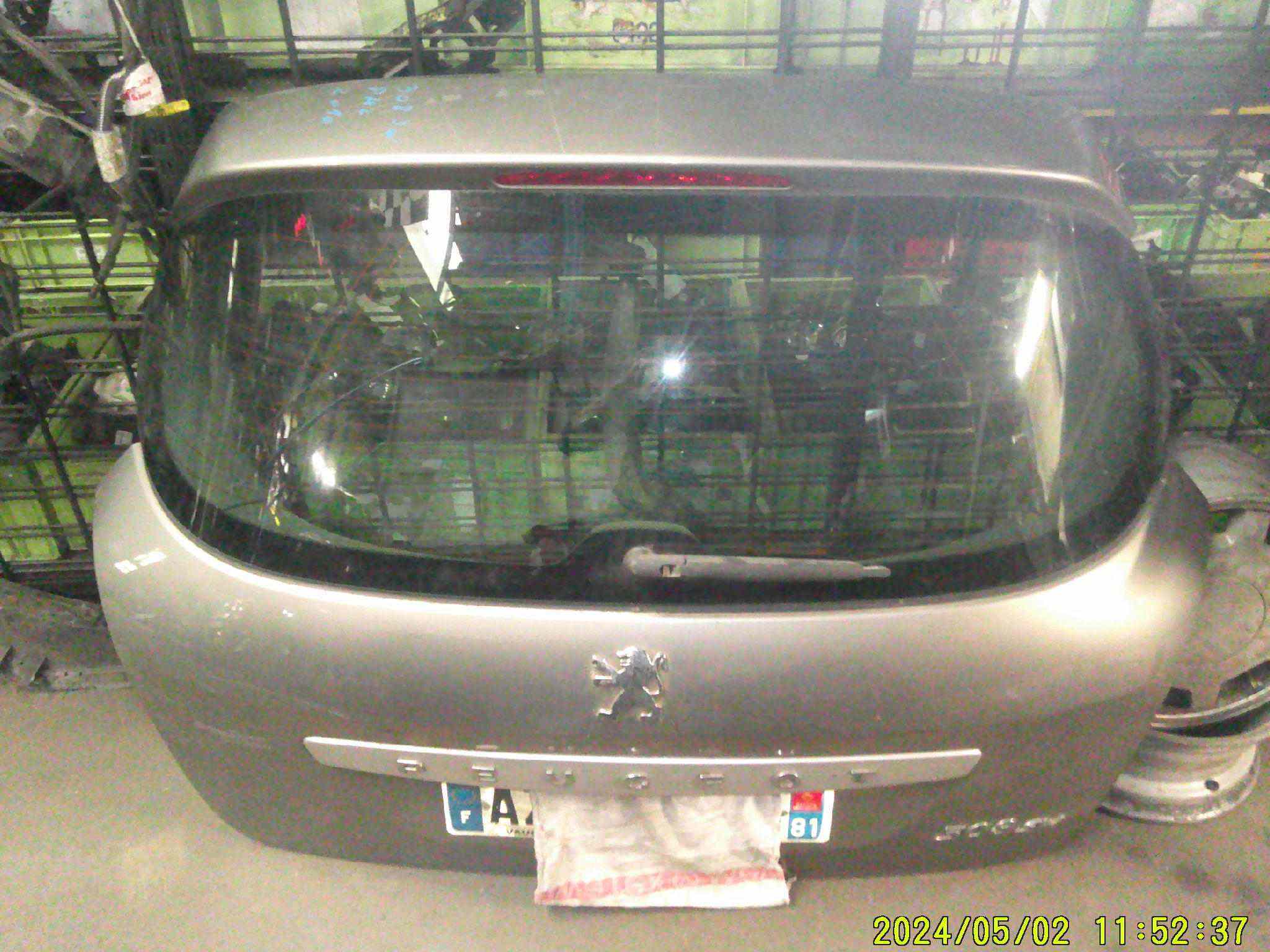 Hayon 
PEUGEOT 308

Frais de Port sur devis