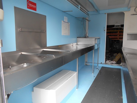  
Interieur aménagé vente de poisson

