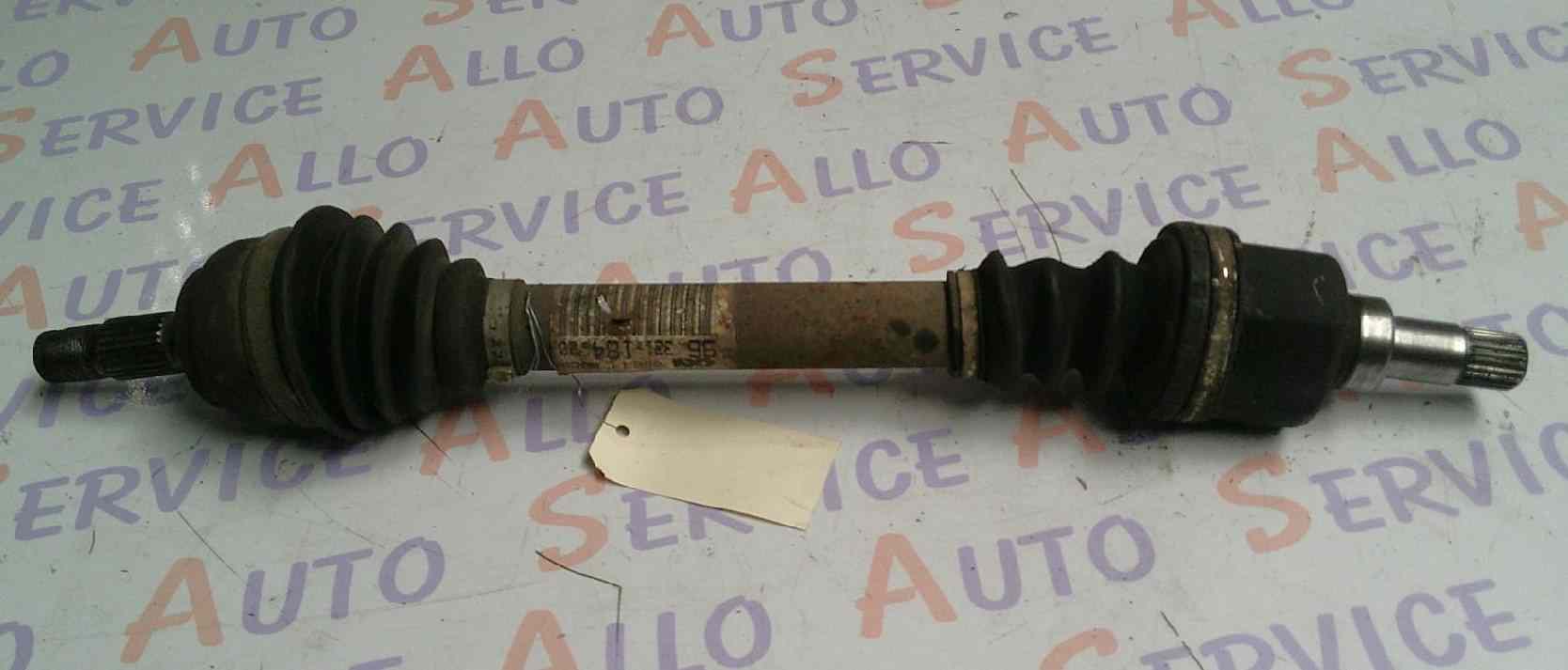 Cardan Gauche PEUGEOT Partner 1 PHASE 1
ANNEE 09/07/2001
