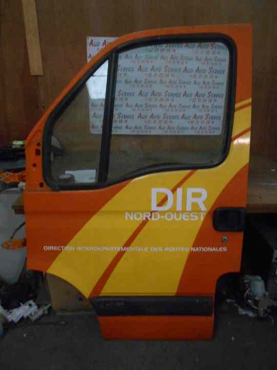 Porte AV Gauche
RENAULT Master 2
An 2003 - 04.2010

Frais de Port sur devis