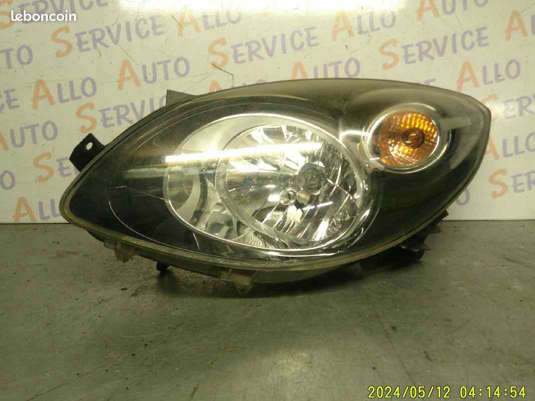 OPTIQUE GAUCHE RENAULT TWINGO 2 PHASE 1
H4 DE 2007 A 2011
