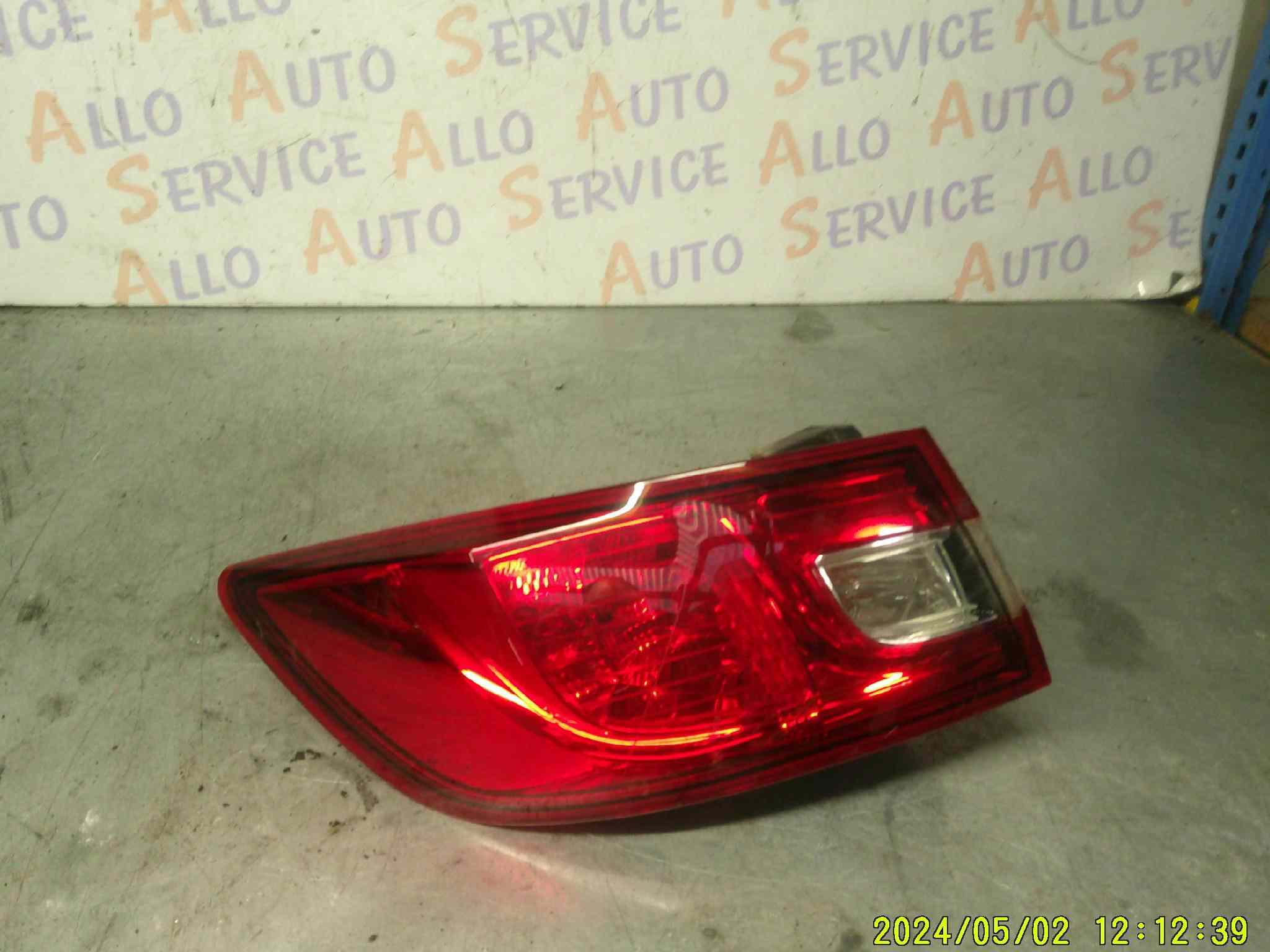 Feu Arriere Gauche
RENAULT Clio 4
2017
