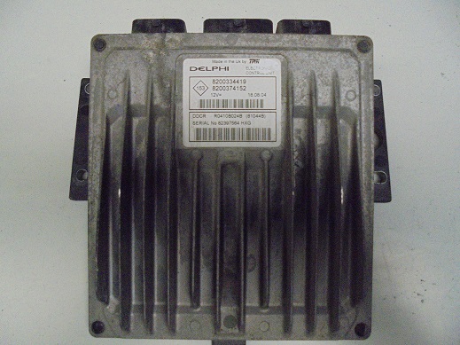 Calculateur 
RENAULT Megane 2 - 1.5 DCI 120 CV 
An 08.2004

Delphi 
8200334419
8200374152
DDCR R0410B024B