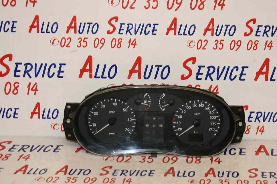 Compteur 
RENAULT Clio 2phase 1 1.4i

P8200071116

235579 klm 
