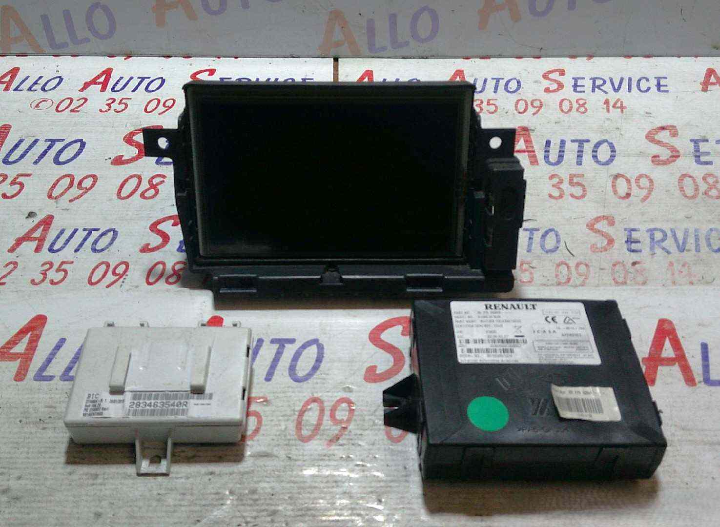 Ecran GPS  RENAULT Kangoo 2 PHASE 2 

ANNEE 05/2015

REF 259156379R