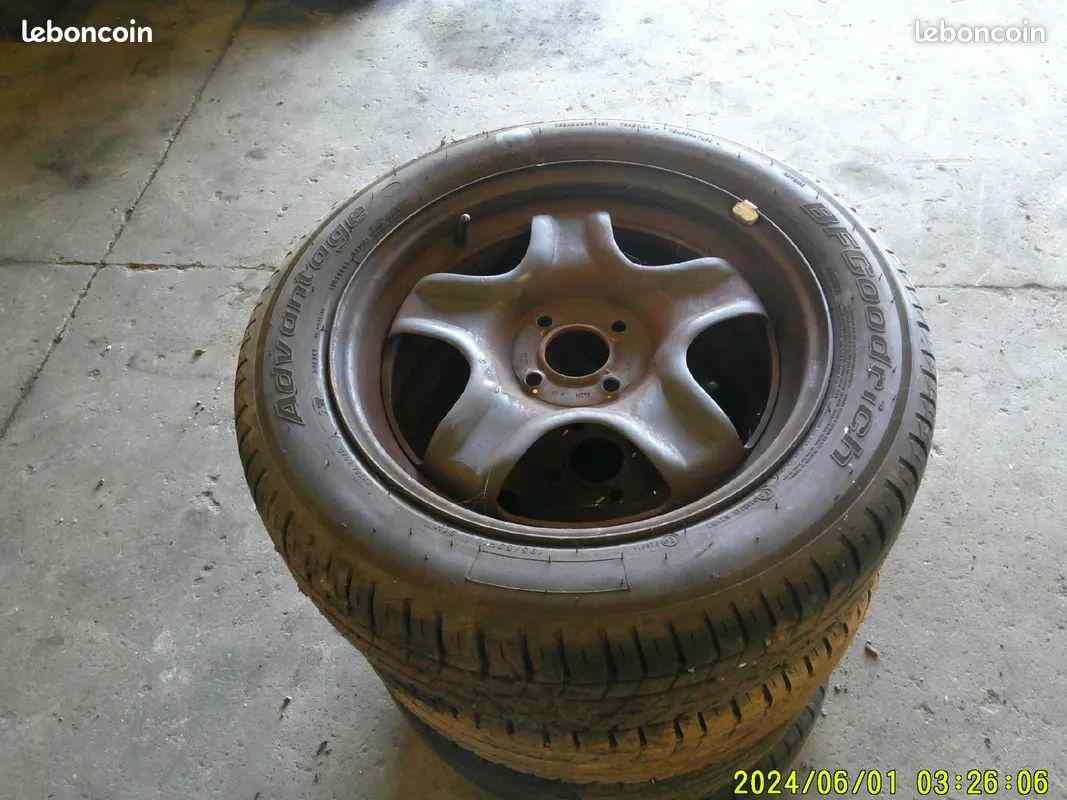 JANTE DE CLIO 4
MONTER EN 195/55/r16
 l'unité AVEC PNEUS 

GARANTIE 12 MOIS

