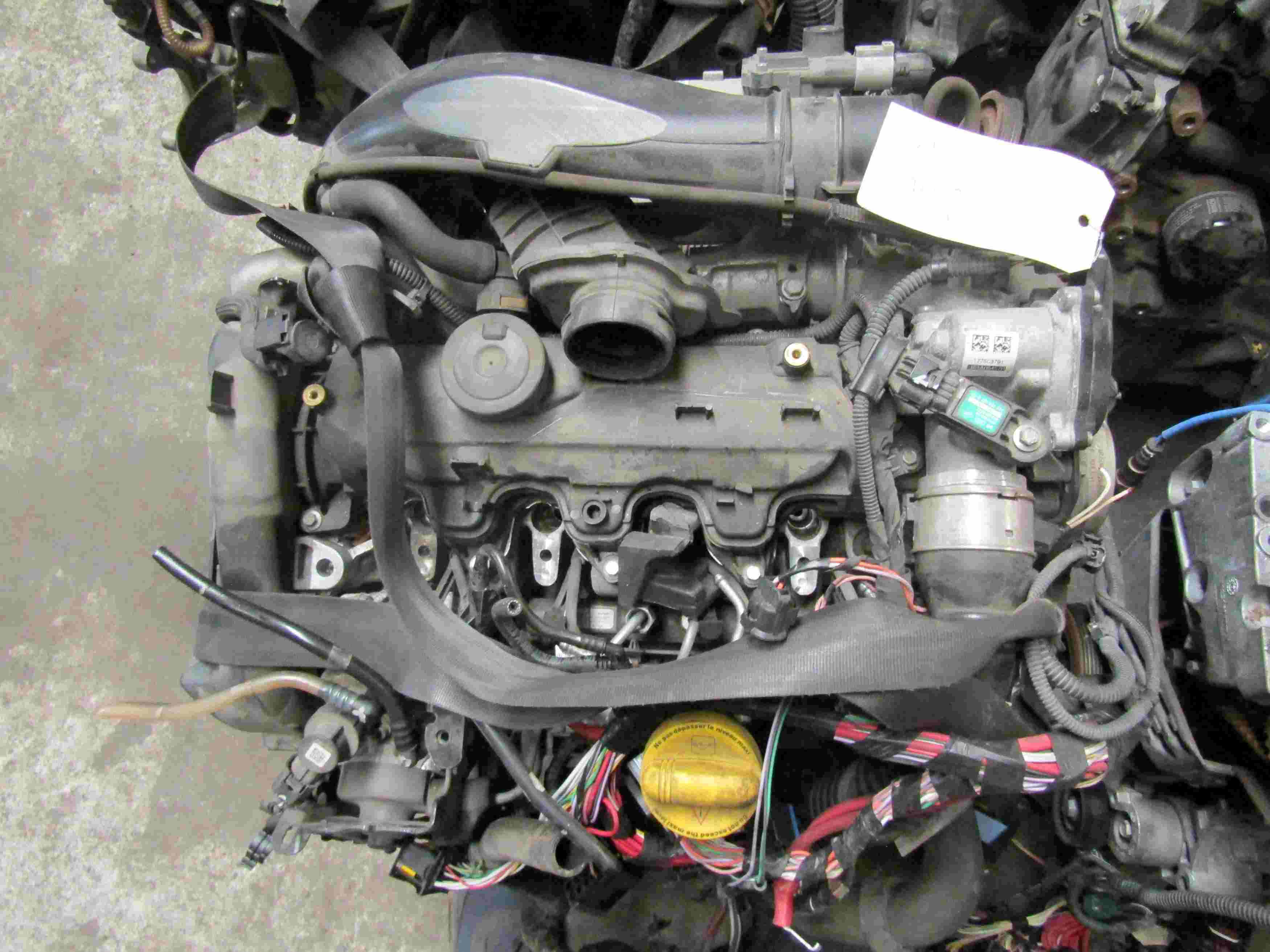 Moteur RENAULT Clio 4 1.5 dCi 75CV
07.2015

Type moteur : K9K612 (SANS INJECTEURS)
121380 Km

Vendu sans alternateur, démarreur, compresseur de clim
Garanti(e) 12 mois
Frais de Port sur devis