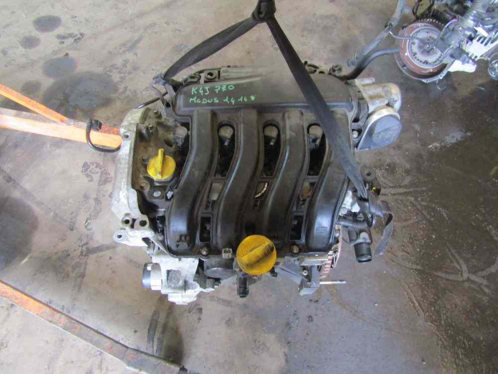 Moteur 
RENAULT Modus PHASE 1 1.4 8V TURBO

Type moteur : K4J 770
 Km

Vendu sans alternateur, démarreur, compresseur de clim

Garanti(e) 3 mois

Frais de Port sur devis