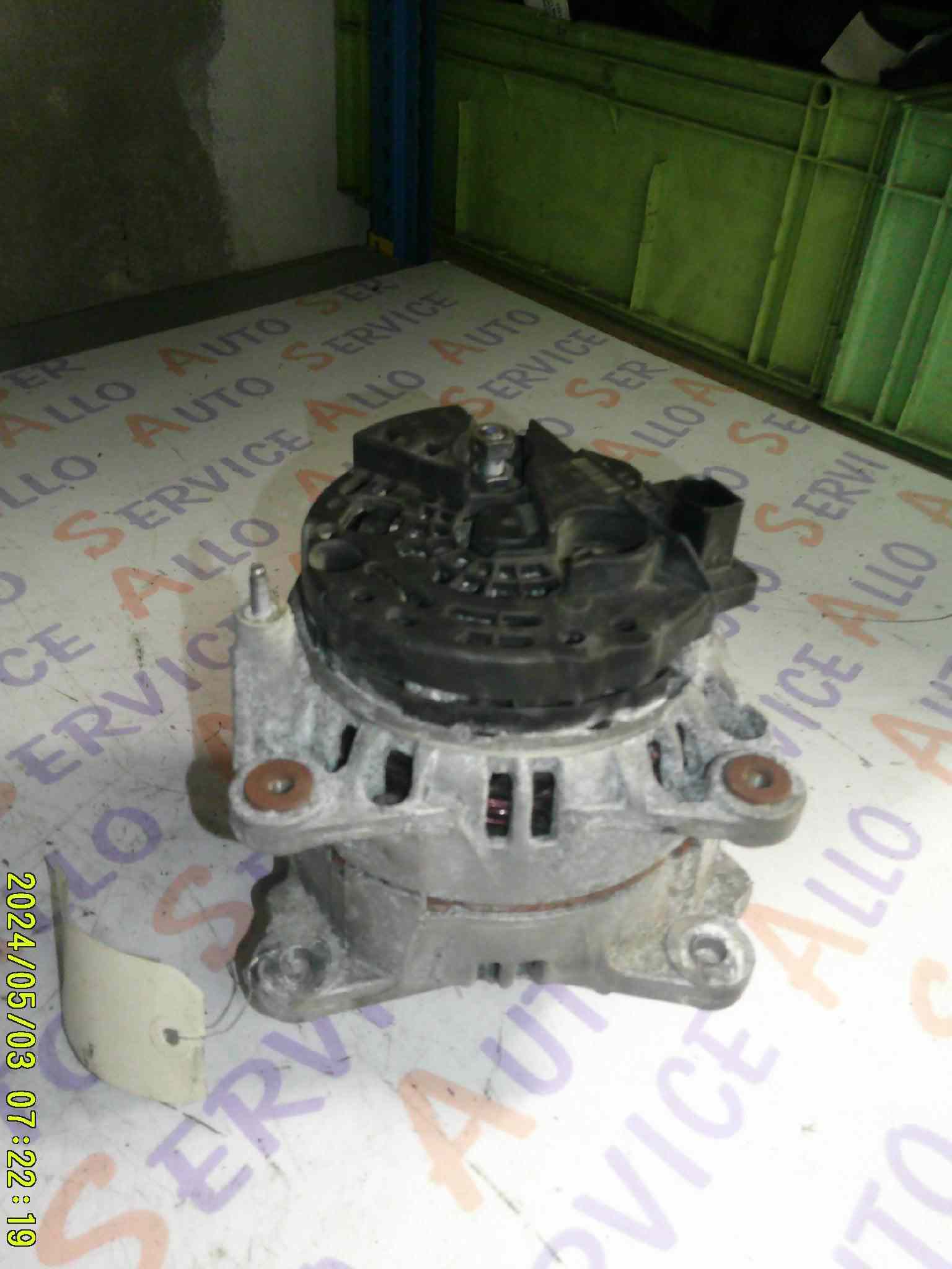 Alternateur 
VOLKSWAGEN Polo 5 phase 1
ref: 024525187

